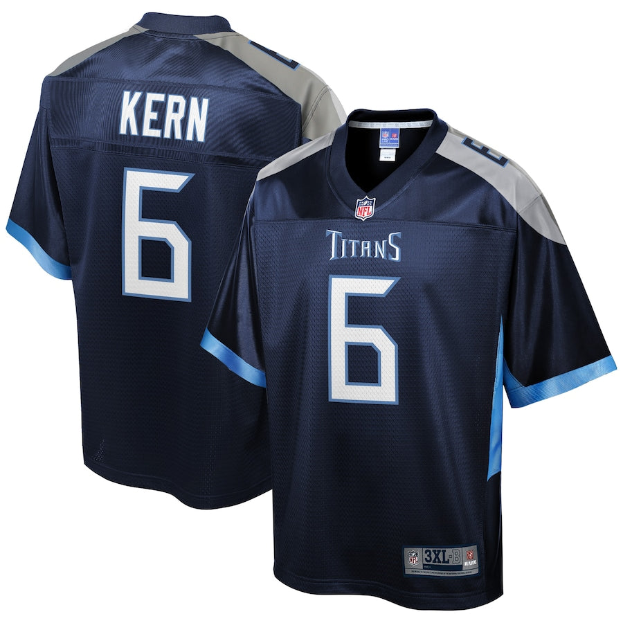 Tennessee Titans Brett Kern Big Tall NFL jersey front view