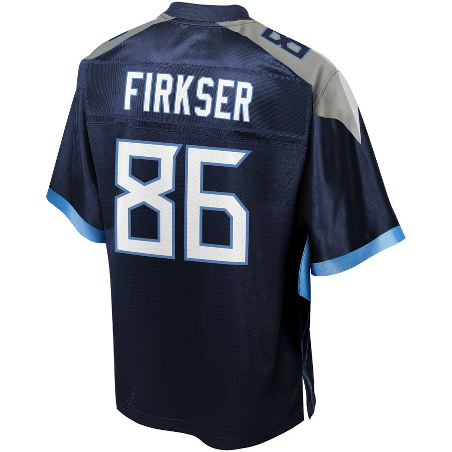 Tennessee Titans Anthony Firkser Big Tall NFL jersey front view