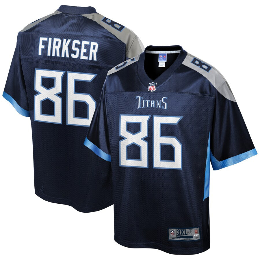 Tennessee Titans Anthony Firkser Big Tall NFL jersey front view