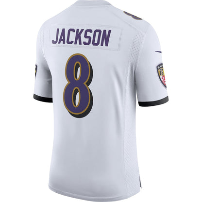 Baltimore Ravens Lamar Jackson NFL jersey front view