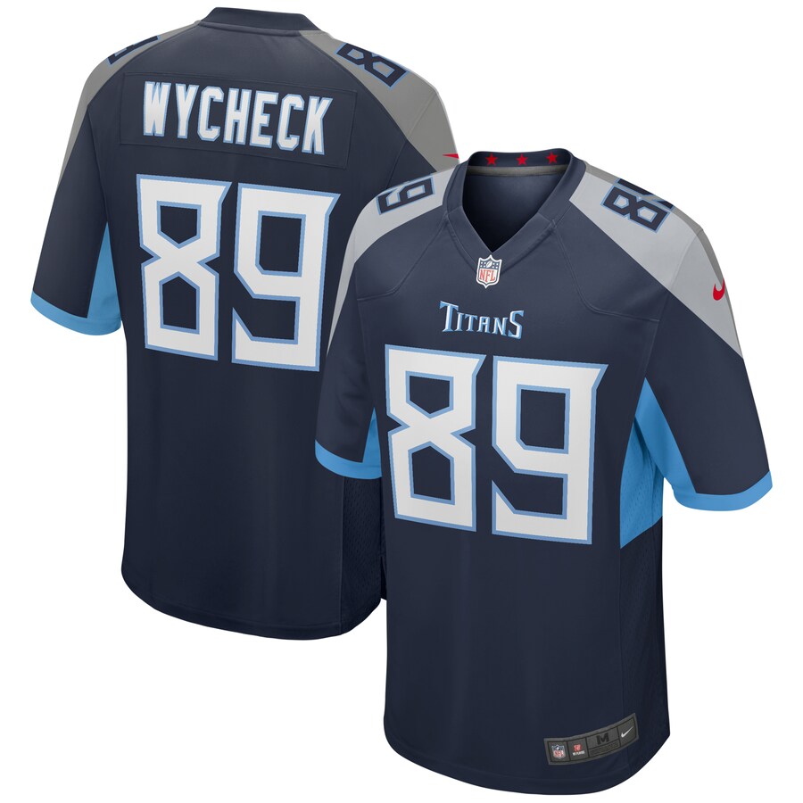 Tennessee Titans Frank Wycheck NFL jersey front view