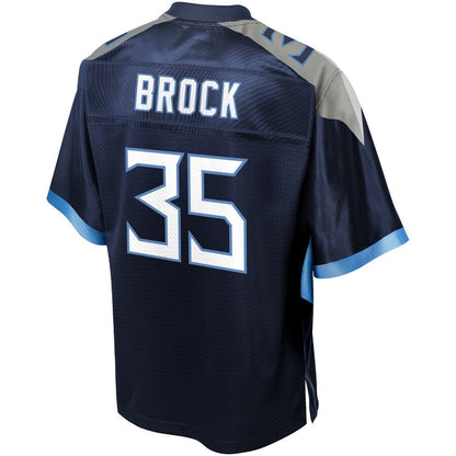 Tennessee Titans Tramaine Brock Big Tall NFL jersey front view