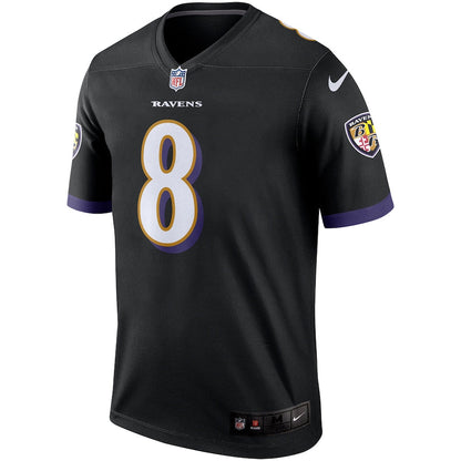 Baltimore Ravens Lamar Jackson Legend NFL jersey front view