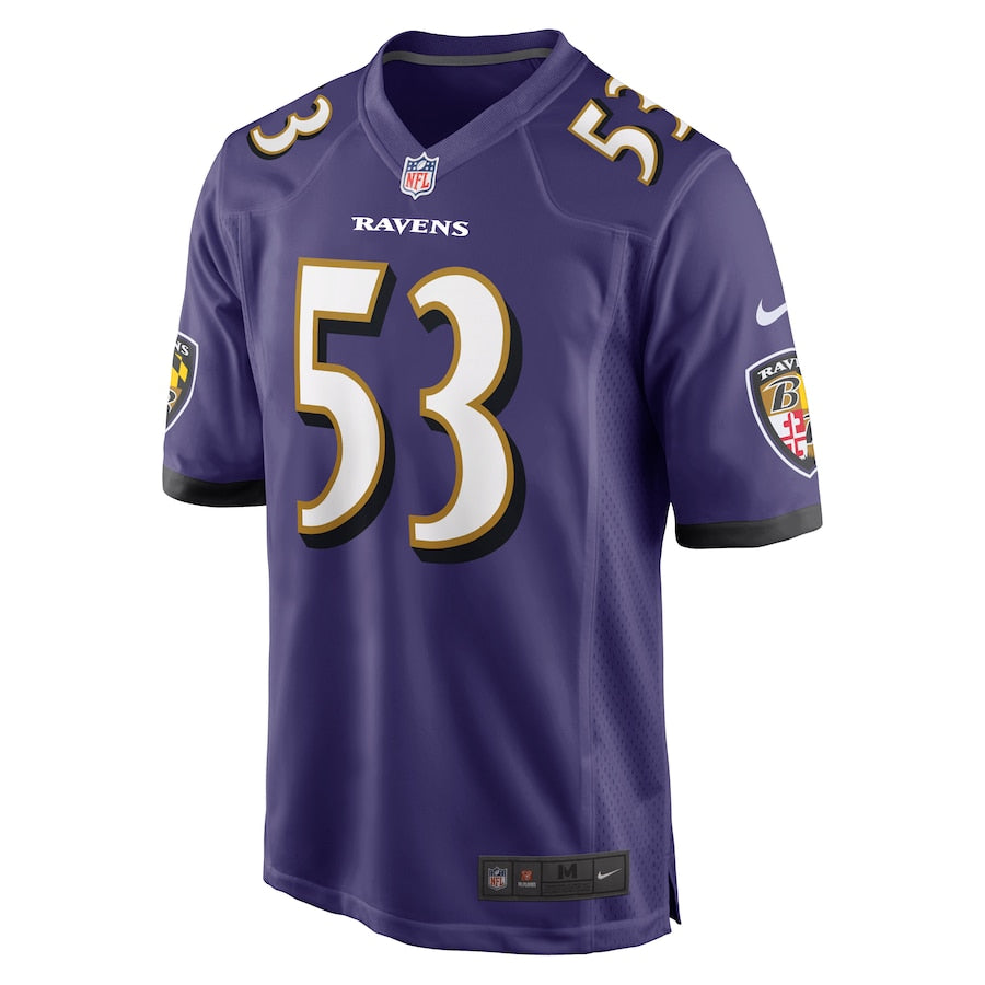 Baltimore Ravens Jihad Ward NFL jersey front view