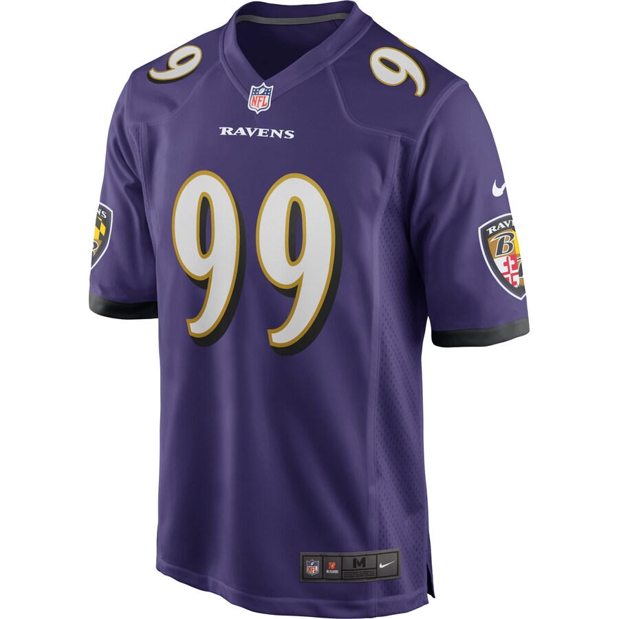 Baltimore Ravens Matthew Judon NFL jersey front view