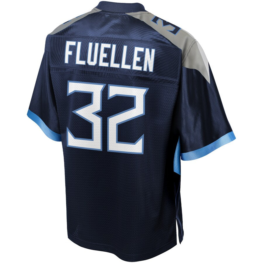 Tennessee Titans David Fluellen Big Tall NFL jersey front view