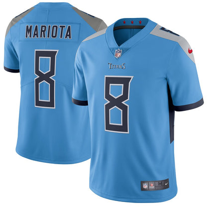 Tennessee Titans Marcus Mariota NFL jersey front view