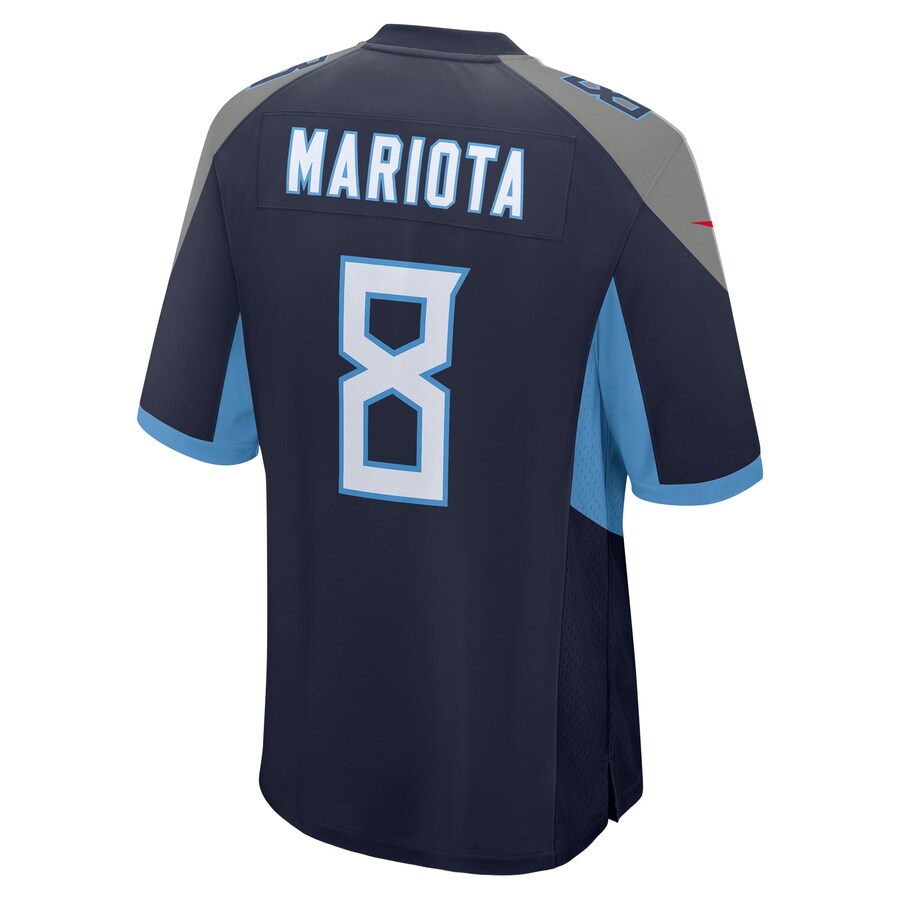 Tennessee Titans Marcus Mariota NFL jersey front view