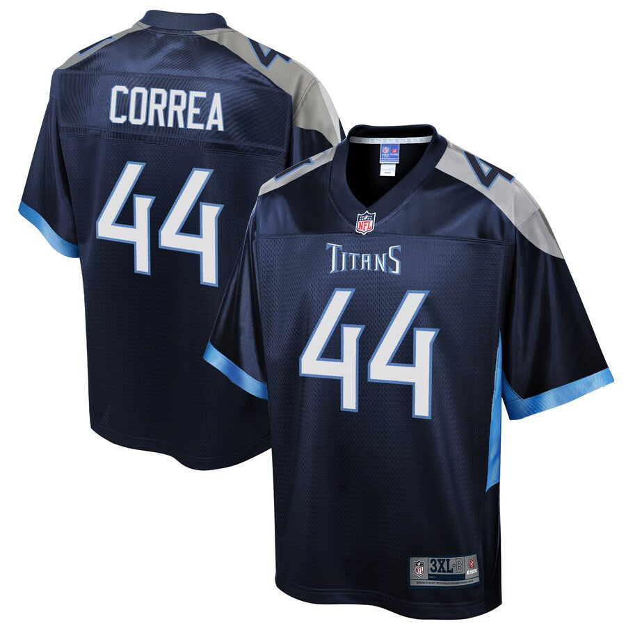 Tennessee Titans Kamalei Correa Big Tall NFL jersey front view