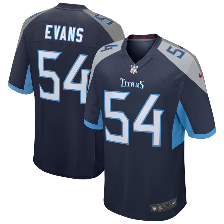 Tennessee Titans Rashaan Evans NFL jersey front view