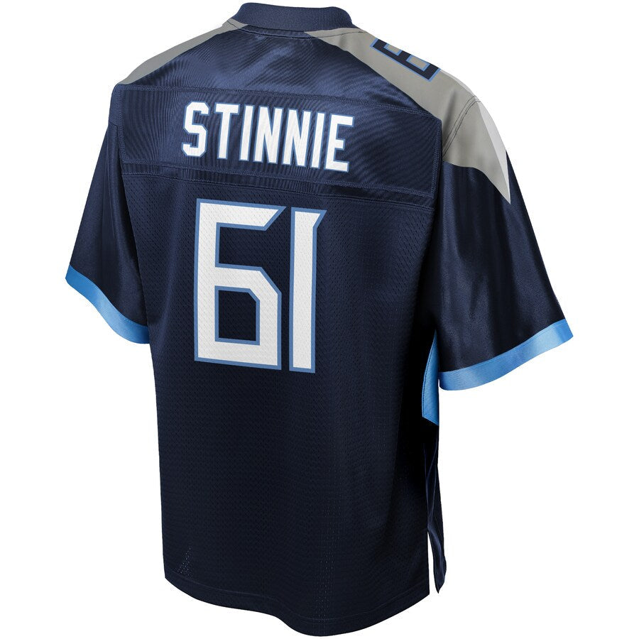 Tennessee Titans Aaron Stinnie Big Tall NFL jersey front view