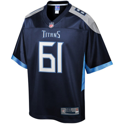 Tennessee Titans Aaron Stinnie Big Tall NFL jersey front view