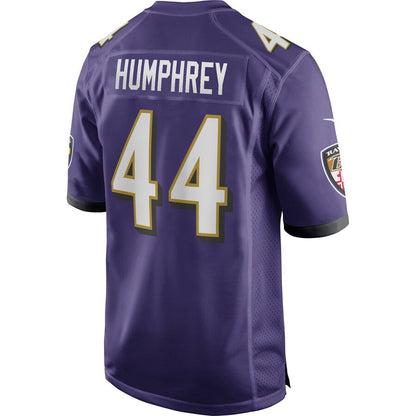 Baltimore Ravens Marlon Humphrey NFL jersey front view