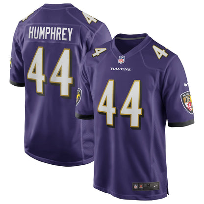 Baltimore Ravens Marlon Humphrey NFL jersey front view