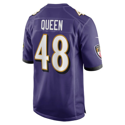 Baltimore Ravens Patrick Queen NFL jersey front view