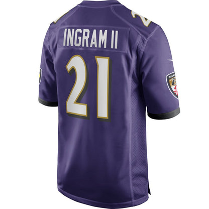 Baltimore Ravens Mark Ingram II NFL jersey front view