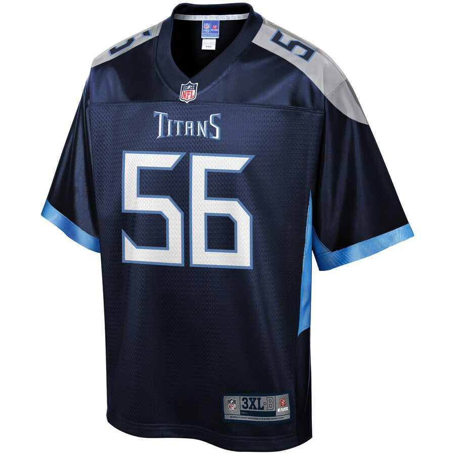 Tennessee Titans Sharif Finch Big Tall NFL jersey front view