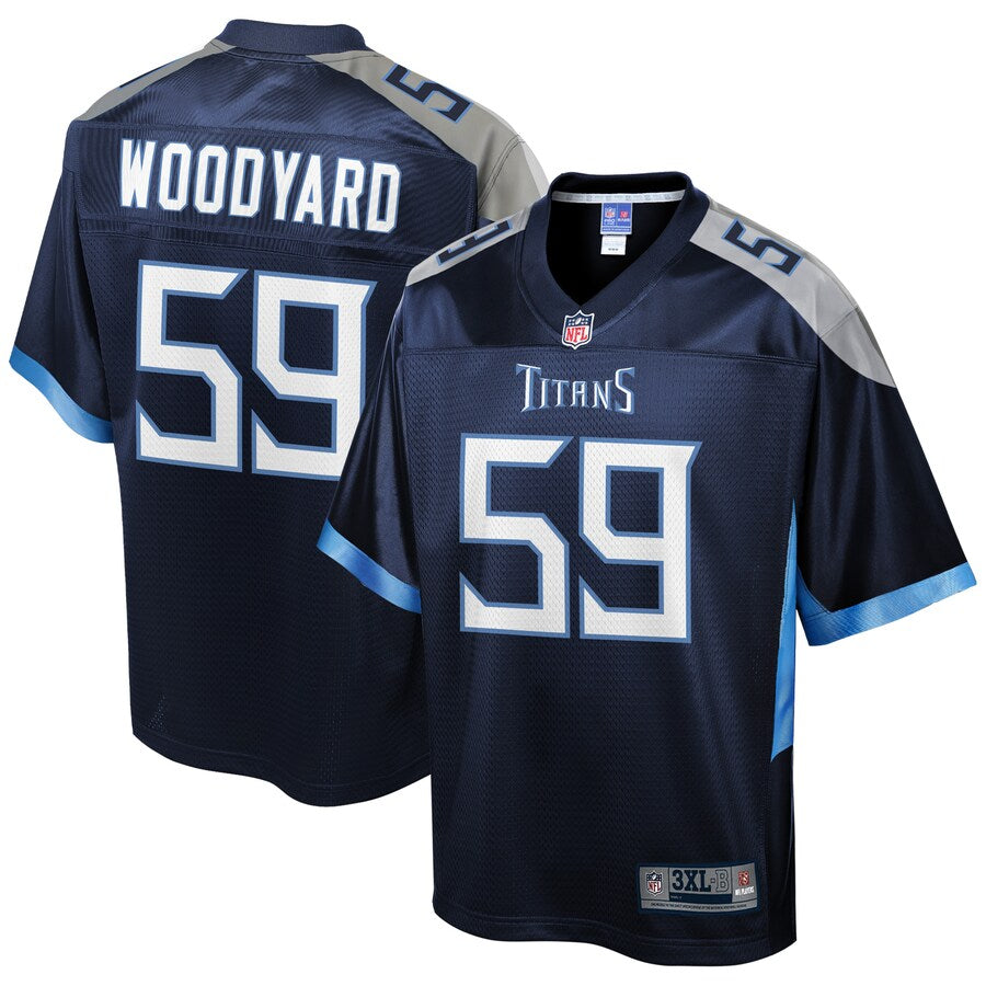 Tennessee Titans Wesley Woodyard Big Tall NFL jersey front view