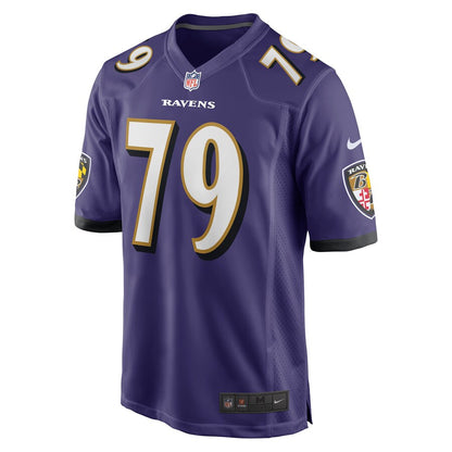 Baltimore Ravens Ronnie Stanley NFL jersey front view