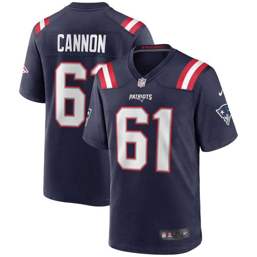 New England Patriots Marcus Cannon NFL jersey front view
