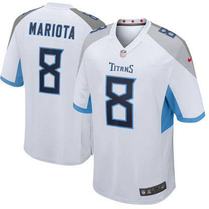 Tennessee Titans Marcus Mariota NFL jersey front view