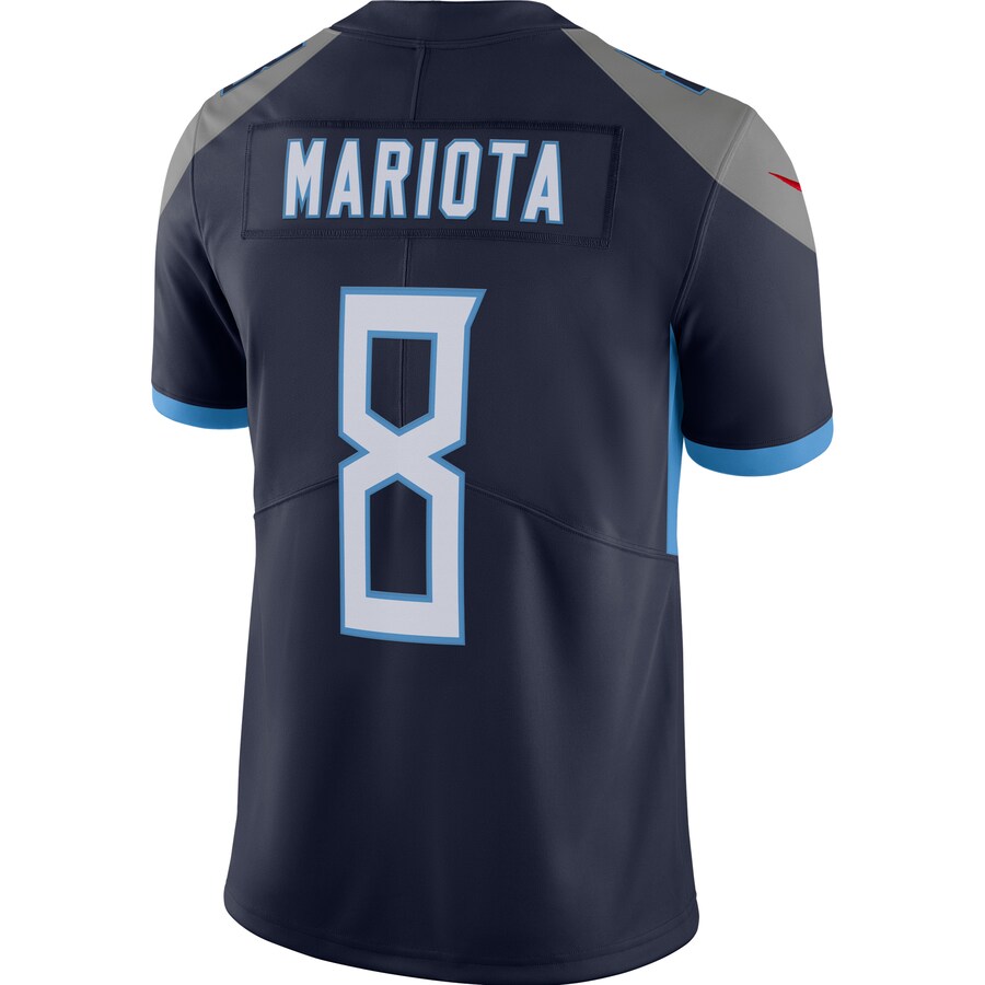 Tennessee Titans Marcus Mariota 100th Season NFL jersey front view