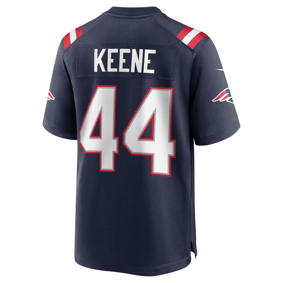 New England Patriots Dalton Keene NFL jersey front view