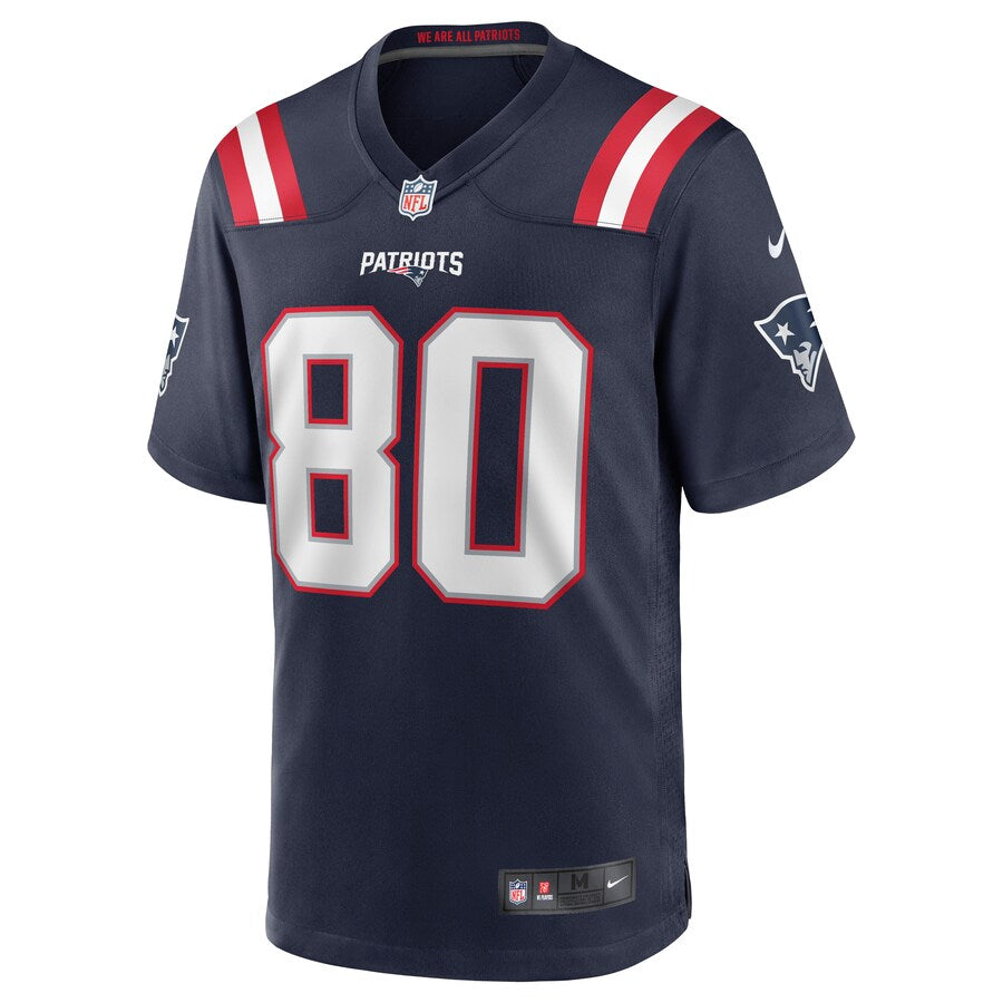 New England Patriots Gunner Olszewski NFL jersey front view