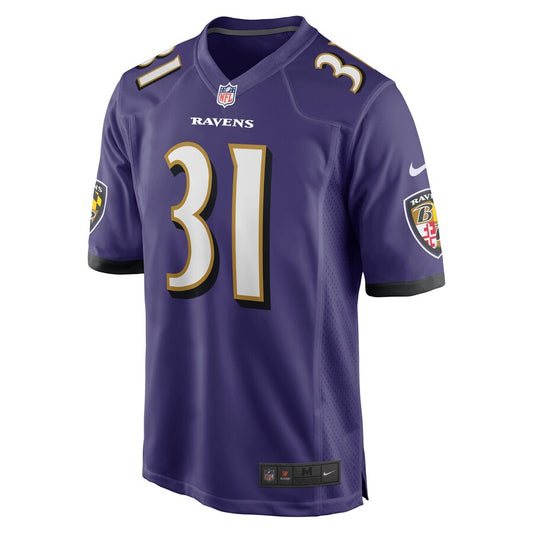 Baltimore Ravens Jamal Lewis NFL jersey front view