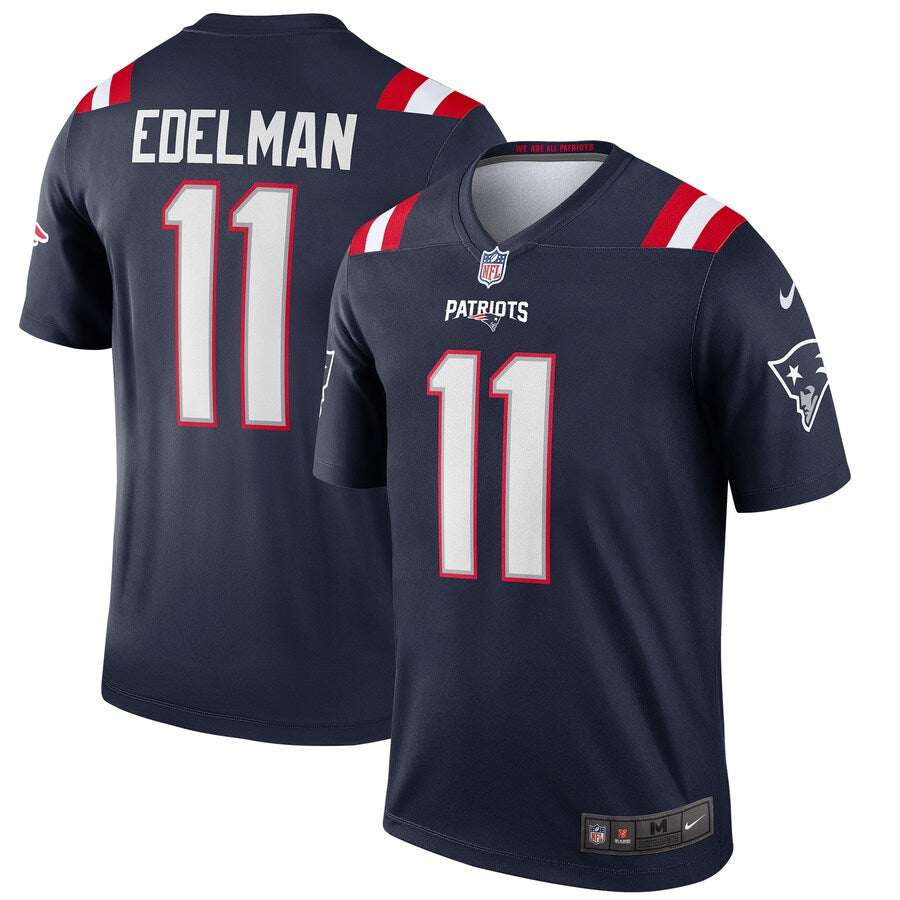 New England Patriots Julian Edelman Legend NFL jersey front view