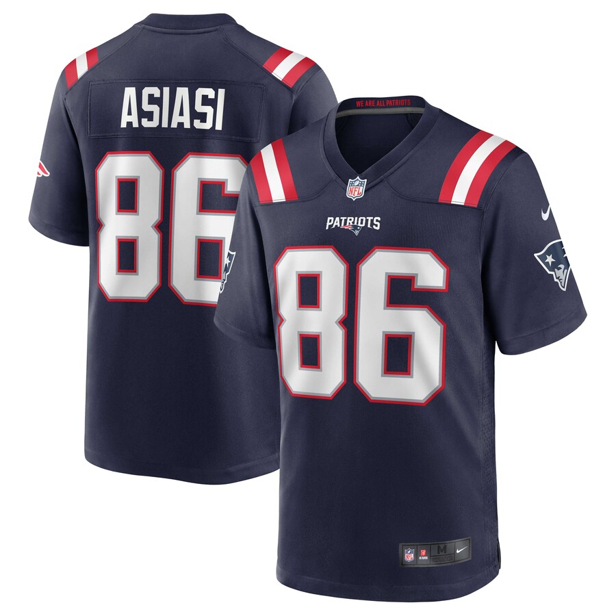 New England Patriots Devin Asiasi NFL jersey front view
