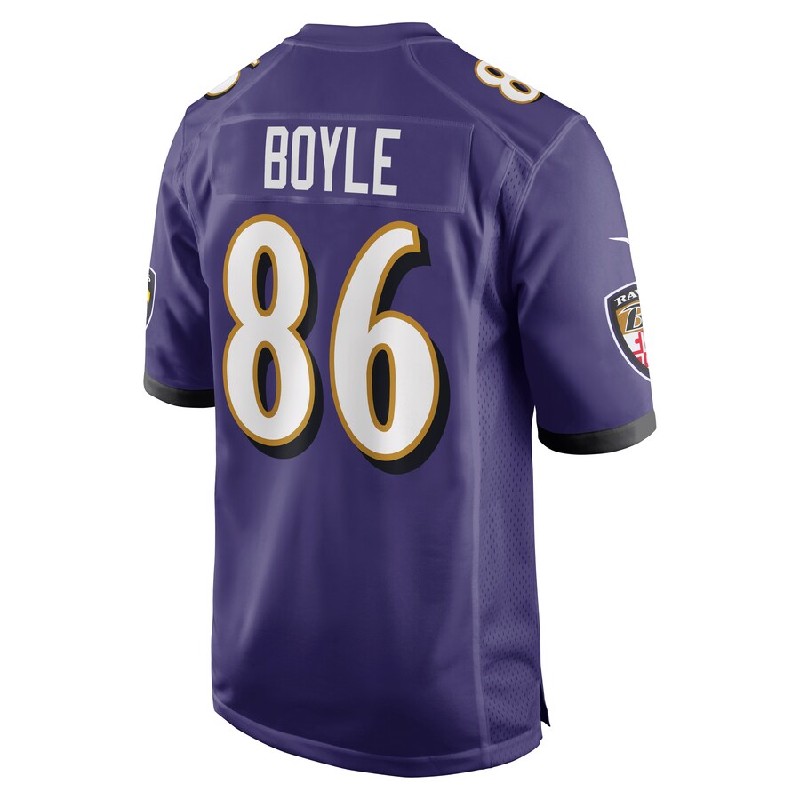 Baltimore Ravens Nick Boyle NFL jersey front view