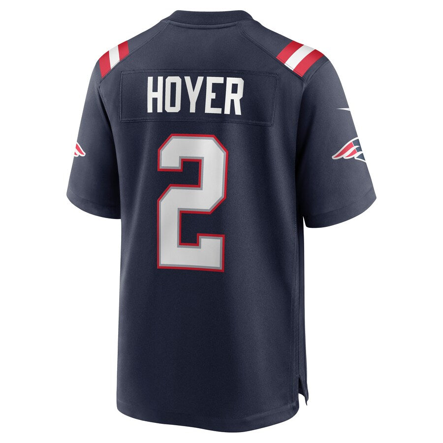 New England Patriots Brian Hoyer NFL jersey front view