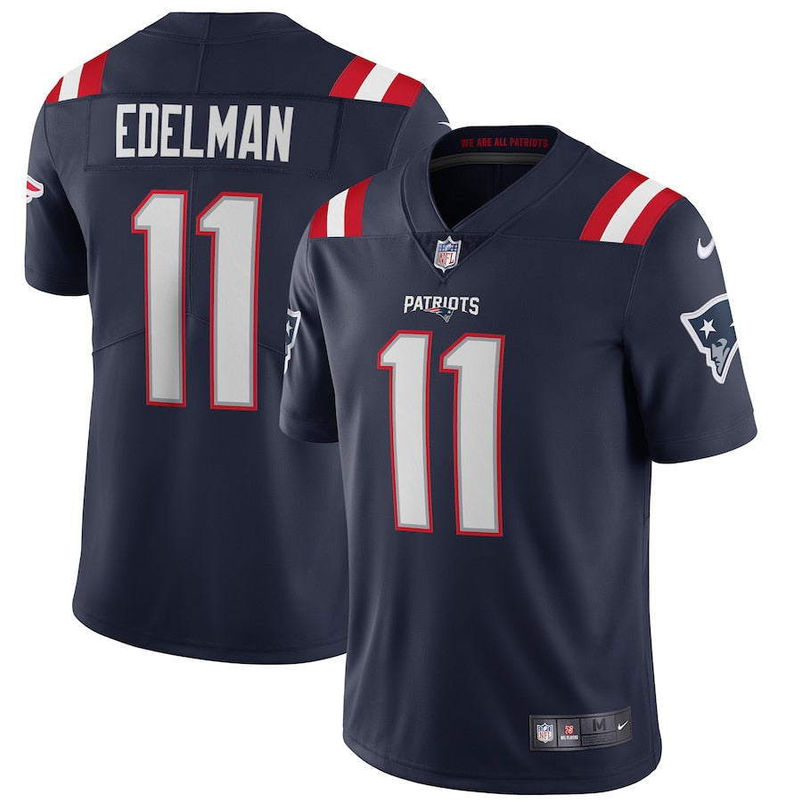 New England Patriots Julian Edelman NFL jersey front view