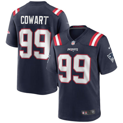 New England Patriots Byron Cowart NFL jersey front view