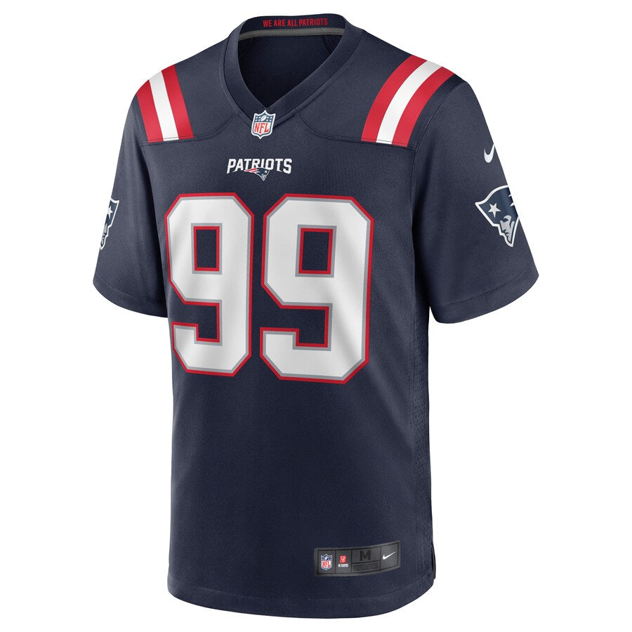 New England Patriots Byron Cowart NFL jersey front view