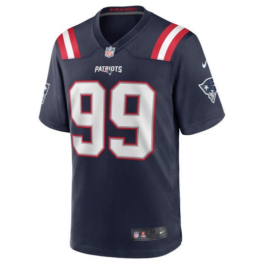 New England Patriots Byron Cowart NFL jersey front view