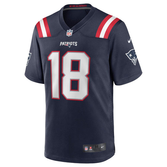 New England Patriots Matthew Slater NFL jersey front view