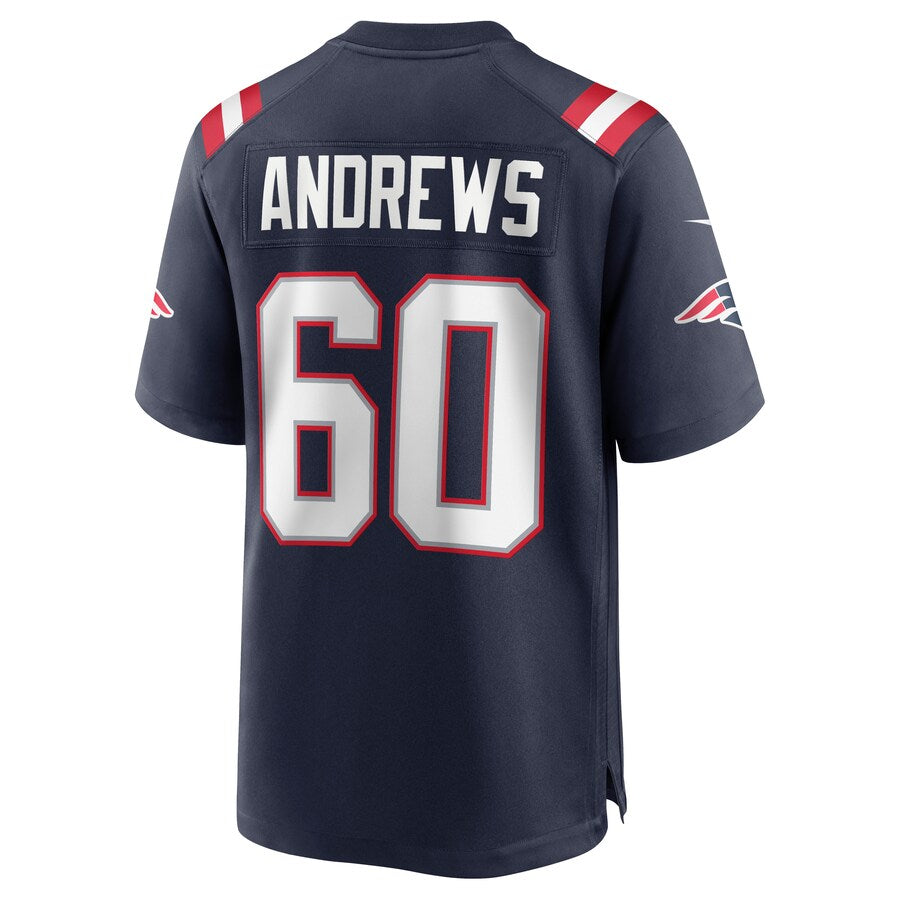 New England Patriots David Andrews NFL jersey front view