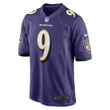 Baltimore Ravens Justin Tucker NFL jersey front view