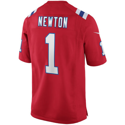 New England Patriots Cam Newton NFL jersey front view