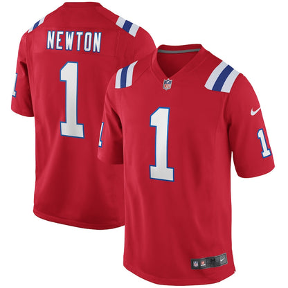 New England Patriots Cam Newton NFL jersey front view