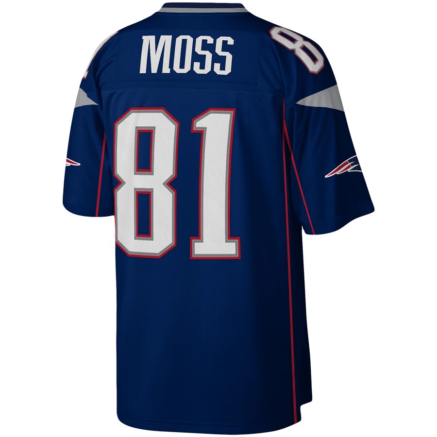 New England Patriots Randy Moss Legacy NFL jersey front view
