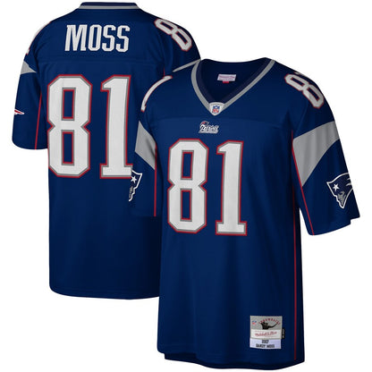 New England Patriots Randy Moss Legacy NFL jersey front view