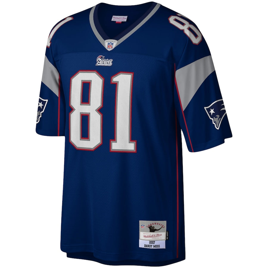 New England Patriots Randy Moss Legacy NFL jersey front view