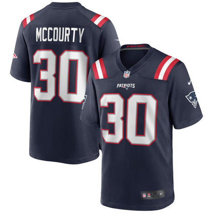 New England Patriots Jason Mccourty NFL jersey front view