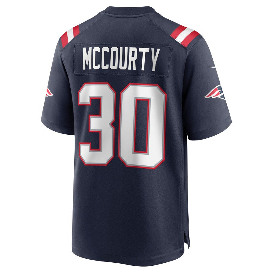 New England Patriots Jason Mccourty NFL jersey front view