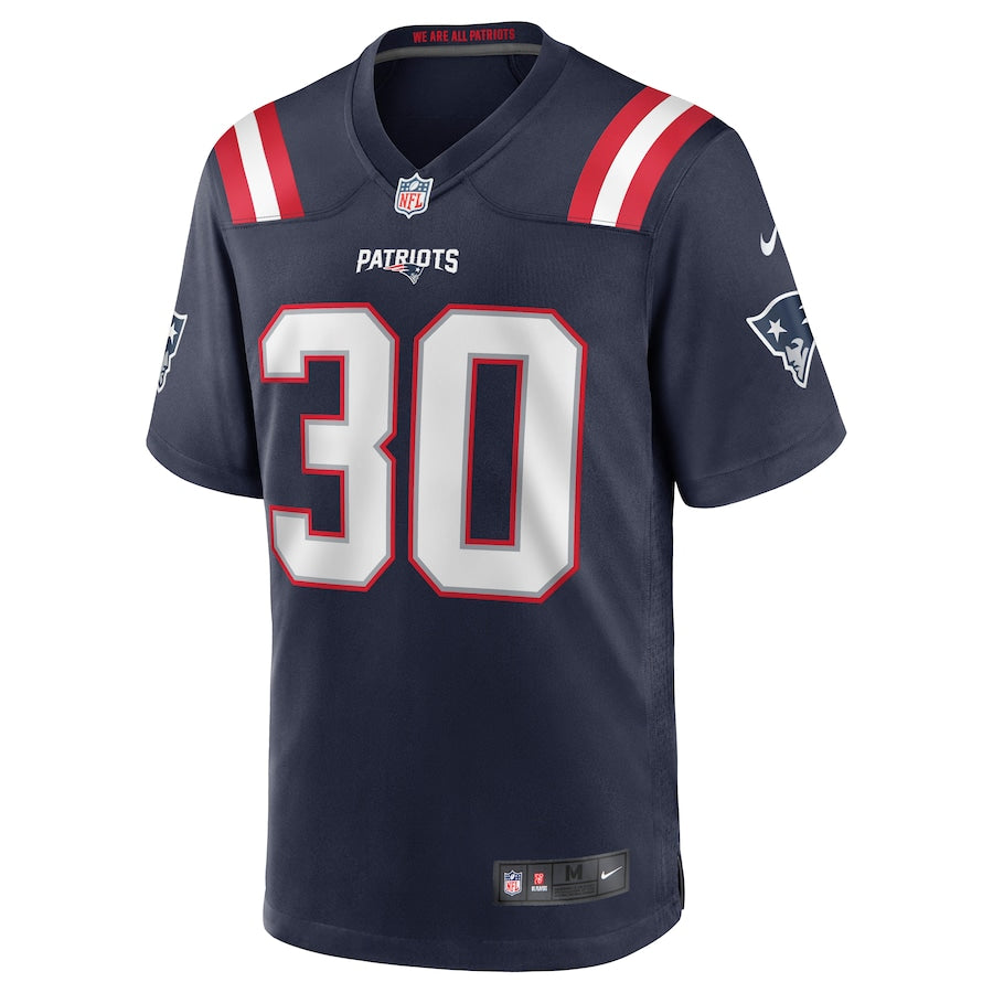 New England Patriots Jason Mccourty NFL jersey front view