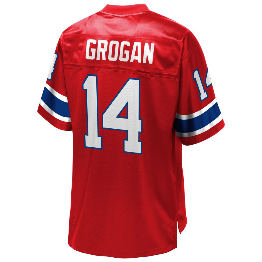 New England Patriots Steve Grogan NFL jersey front view