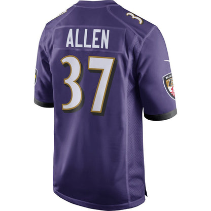 Baltimore Ravens Javorius Allen NFL jersey front view